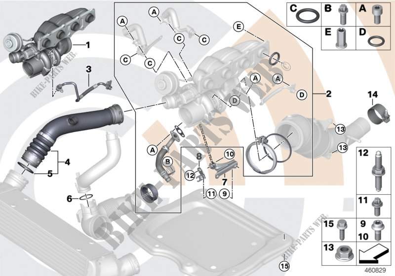 Turboc. e kit di montaggio Value Line per BMW X3 28iX