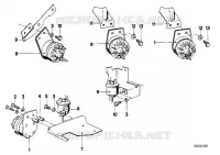 Comando a depressione AGR per BMW 635CSi