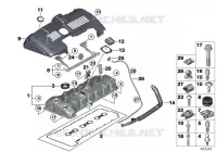 Coperchio testa cilindro per BMW Z4 2.5i