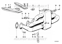 Impianto daspirazione per BMW 635CSi