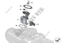 Pompa carburante / Sensor del livello per BMW X3 M40iX