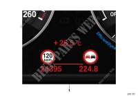 Postmontaggio Speed Limit Info per BMW 650iX 2010