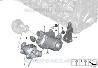 Sistema di raffreddamento pompa d. acqua per BMW Z4 2.5i