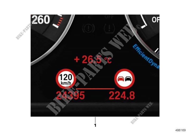 Postmontaggio Speed Limit Info per BMW M4 CS