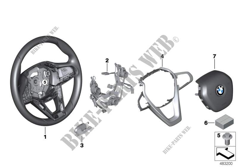 Volant versione sport c airbag multifunz per BMW X3 20i (TR16)