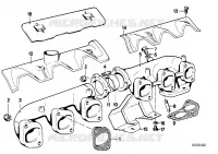 Collettore di scarico per BMW 635CSi