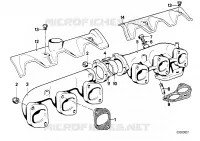 Collettore di scarico per BMW 633CSi