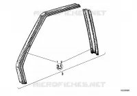 Guida cristallo anteriore per BMW 528i