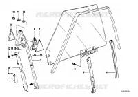 Guida cristallo anteriore per BMW 528i