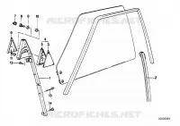Guida cristallo anteriore per BMW 528i