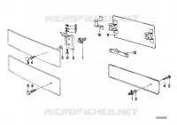 Piastrina di targa per BMW 528i
