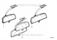 Retrovisore interno per BMW 528i