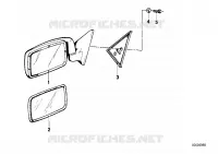 Retrovisori esterni per BMW 518
