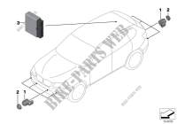 Sensore a ultrasuoni per BMW X3 20iX