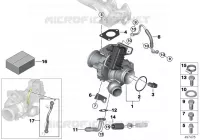 Turbo compres.di sovralim.con lubrifica. per BMW 520d