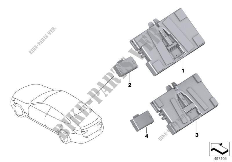 Centralina impianto telematico per BMW X3 20dX (TX31)